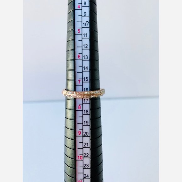 NWOT Women's Rose Gold Ring Fashion Ring Set SZ8 - Picture 4 of 5